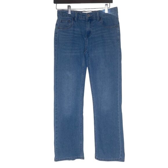 Levis 551Z Authentic Straight Jeans Youth 14 Reg W27 L29 Blue Denim Big Boys - Picture 1 of 12